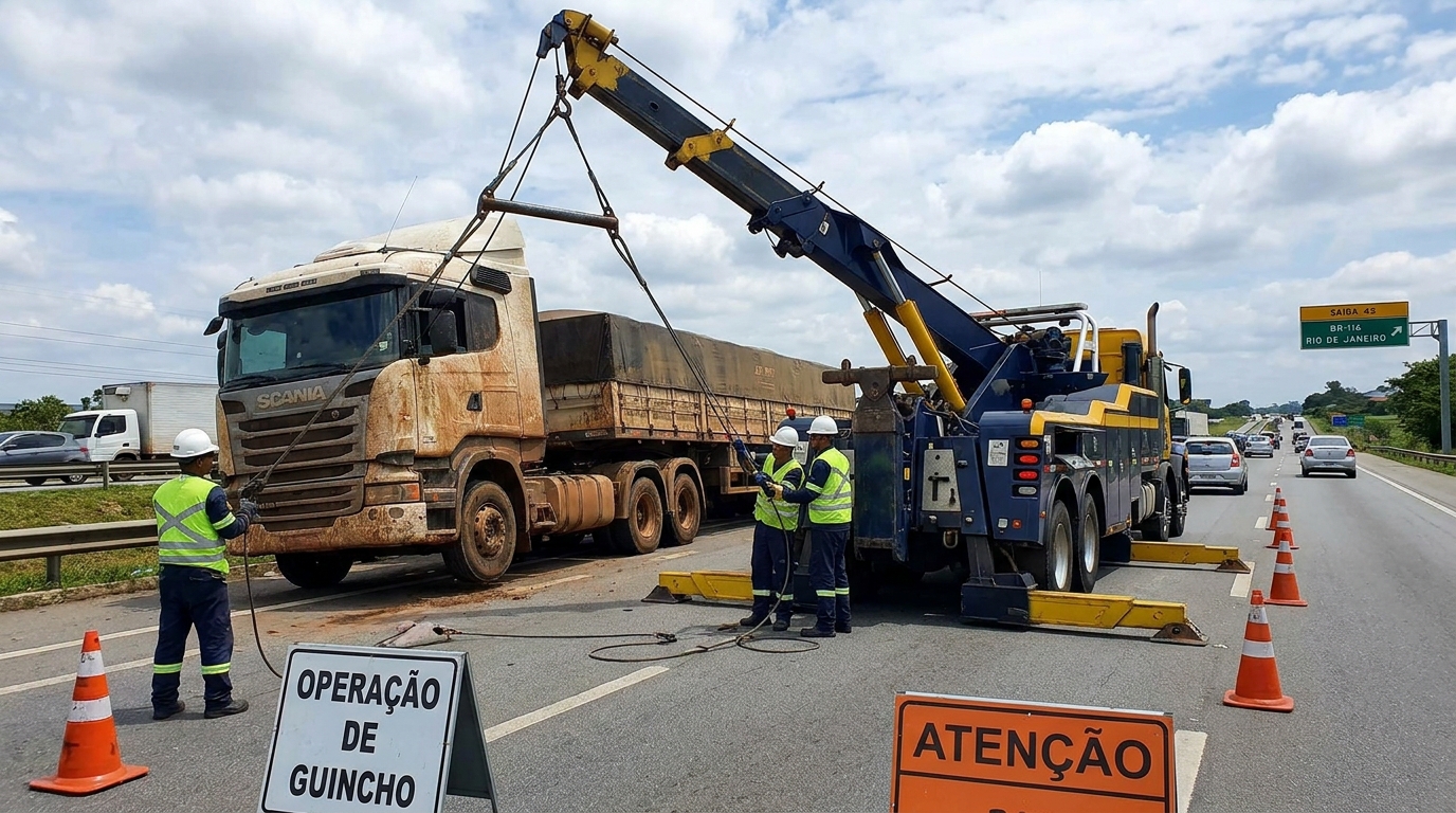 Reboque de Caminhão Baú em Sorocaba‑SP